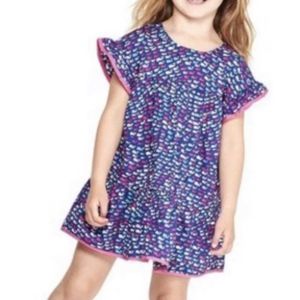 Vineyard Vines Cotton Dress 3T Pink Blue Whales 3T